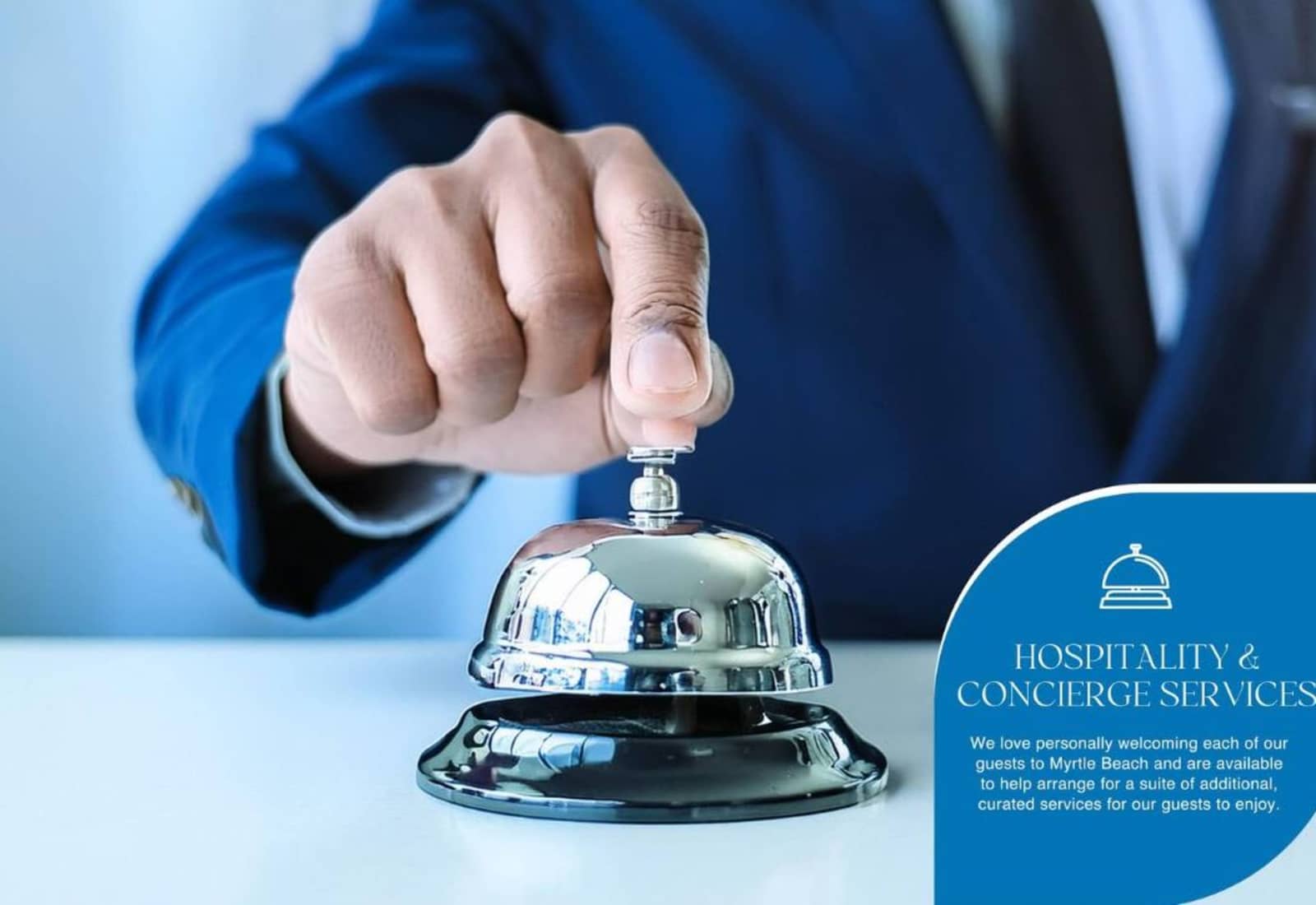 Experience exceptional hospitality with our personalized concierge services! From special requests to curated experiences, we’re here to make your Myrtle Beach stay unforgettable.