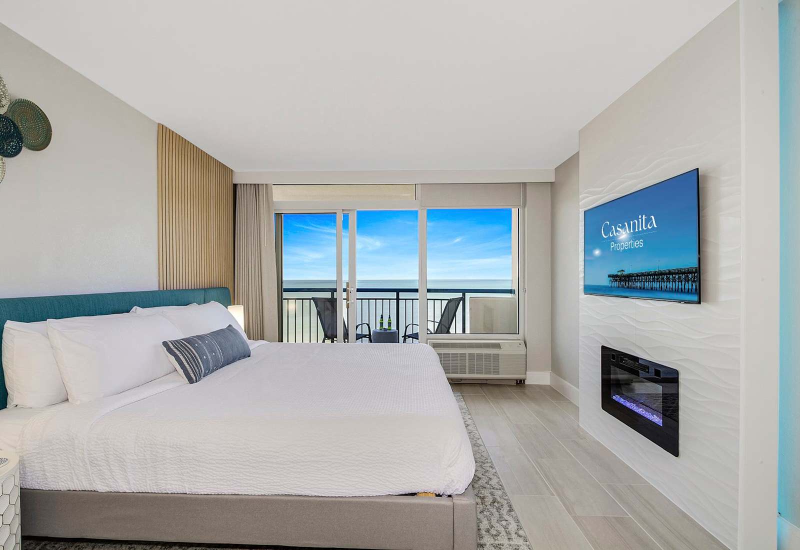 Wake up to the stunning oceanfront view from your bedroom