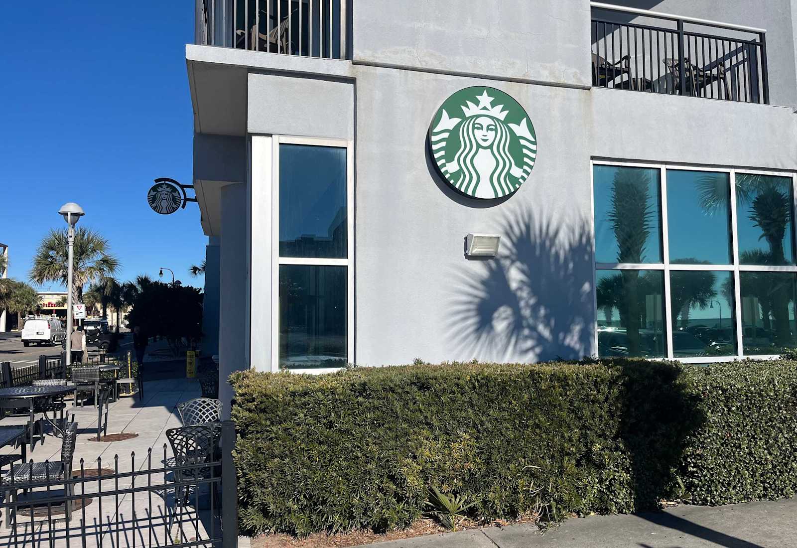 Convenient Starbucks located on-site, making it easy to grab coffee before heading out to the beach or exploring nearby attractions.