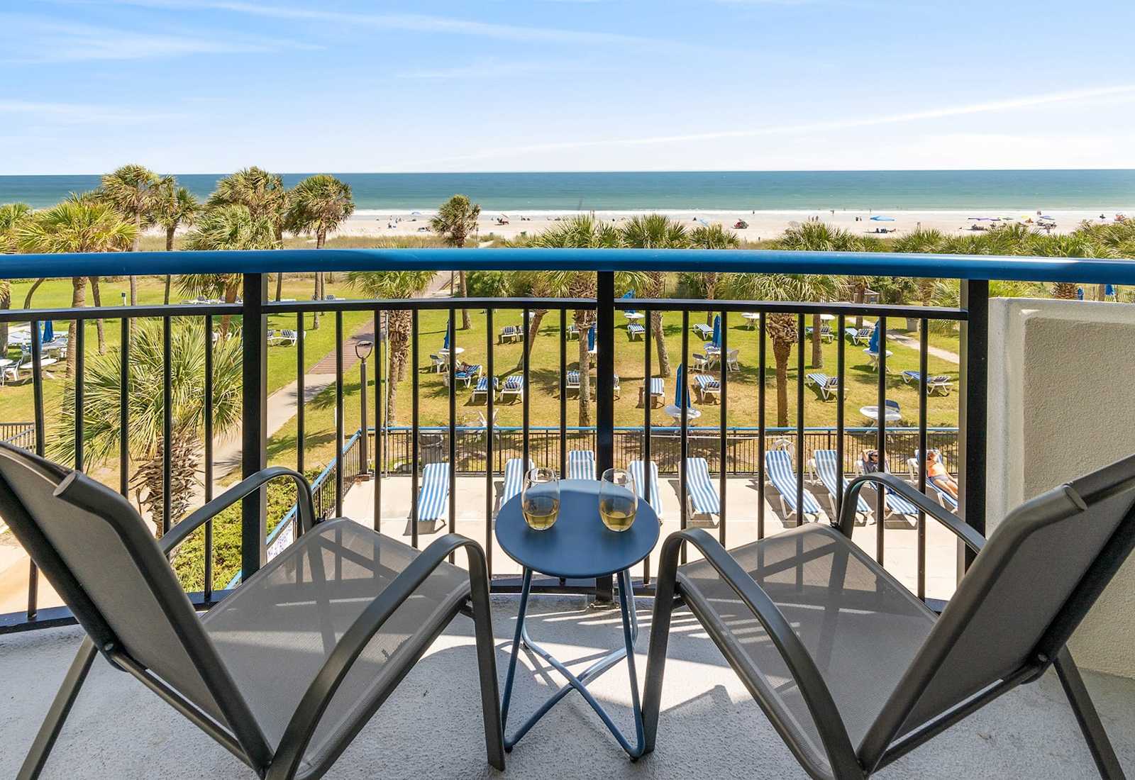 Sip your morning coffee on your private balcony and soak in the stunning ocean views. 
