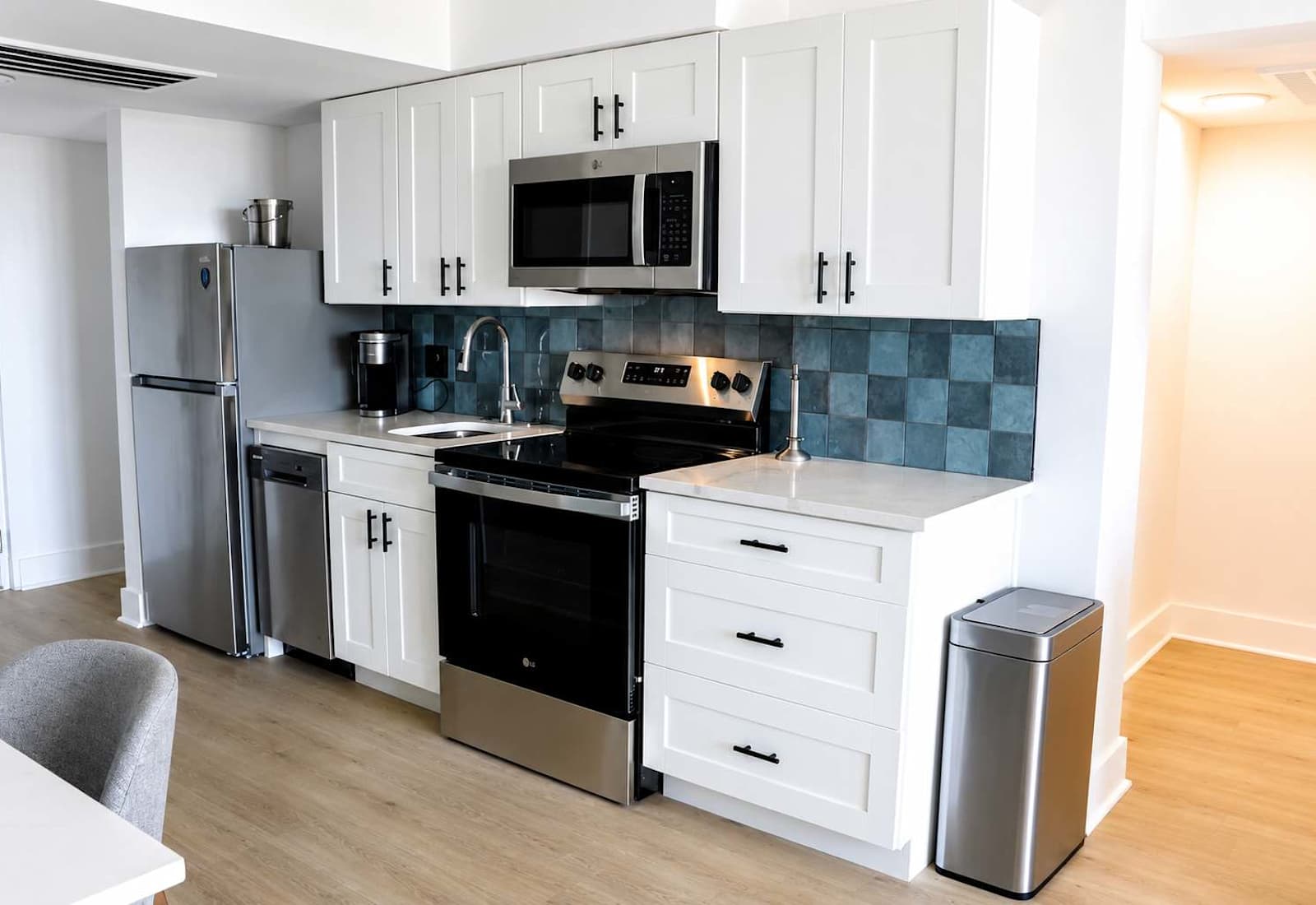 Prepare your favorite meals in this modern, fully equipped kitchen
