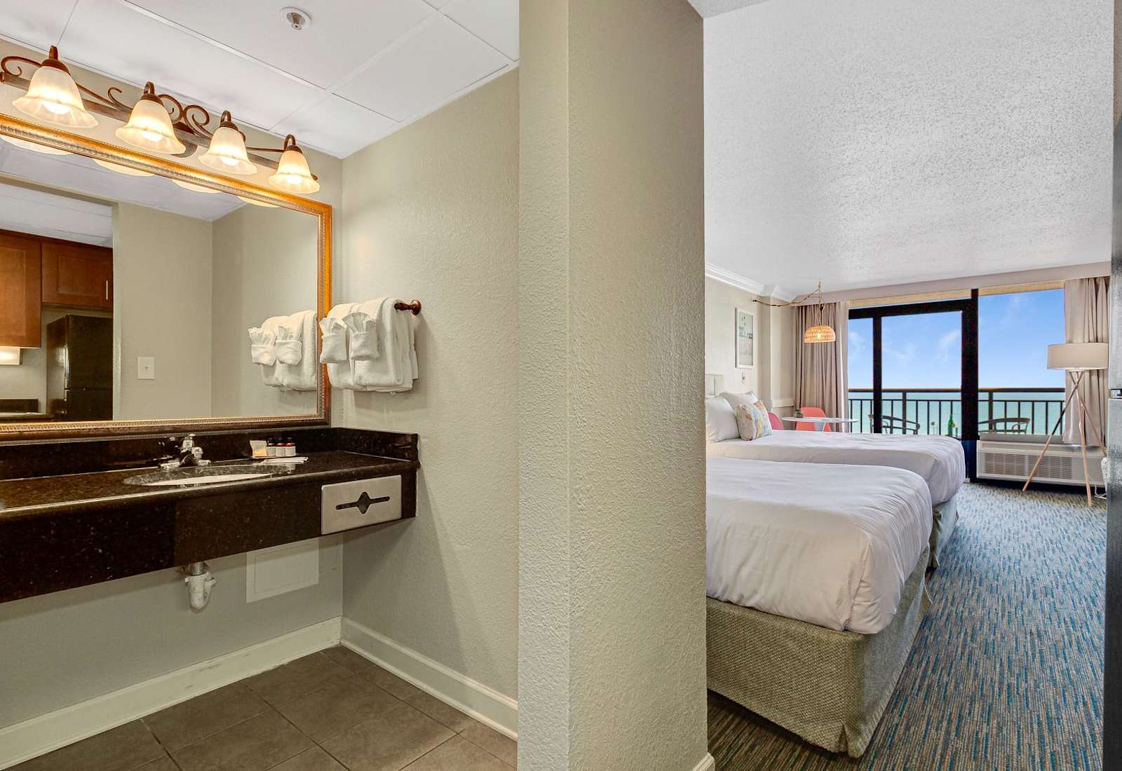 Wake up to stunning ocean views from the comfort of your cozy bedroom. 
