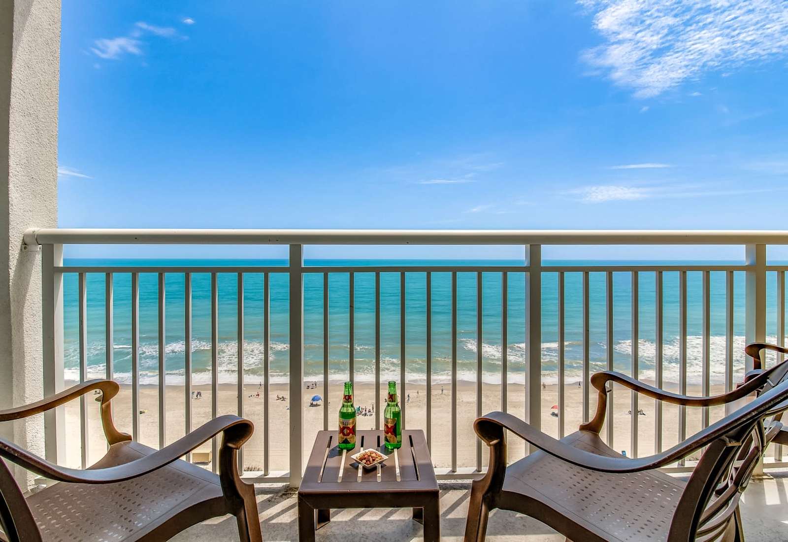 The perfect setting to unwind, sip, and savor the tranquil seaside ambiance, turning a simple moment into a memorable escape.