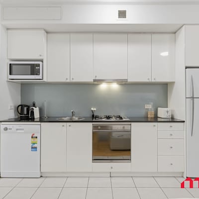 Fully equipped modern kitchen