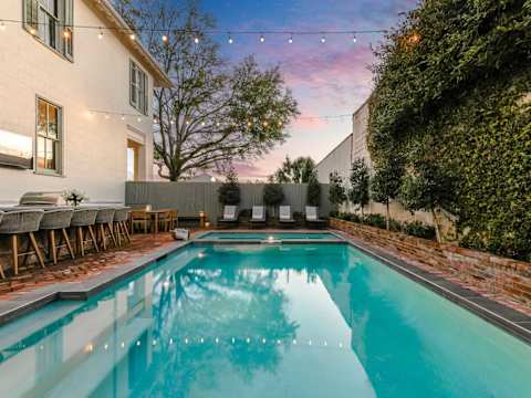 Grand 8BR NOLA Estate | Heated Pool & Spa photo 47
