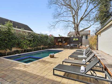 Luxury NOLA Retreat | Pool & Spa, Cabana & Cottage photo 39