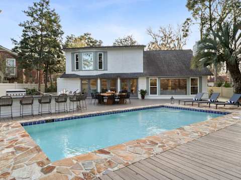8BR Lakefront Estate | Pool, Hot Tub & Lake Access photo 12