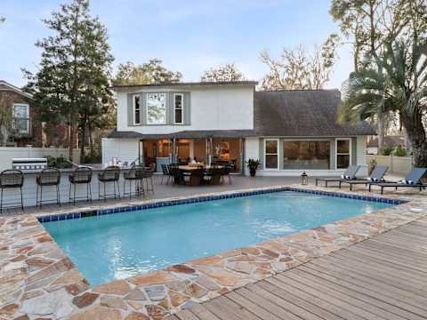 8BR Lakefront Estate | Pool, Hot Tub & Lake Access photo 13