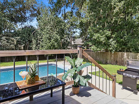 4BR Savannah Retreat, Heated Pool, Grill & Garden photo 29