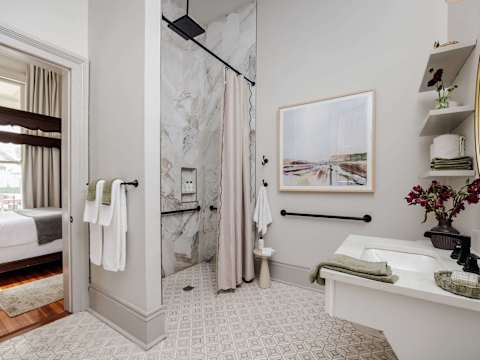 Grand 8BR NOLA Estate | Heated Pool & Spa photo 15