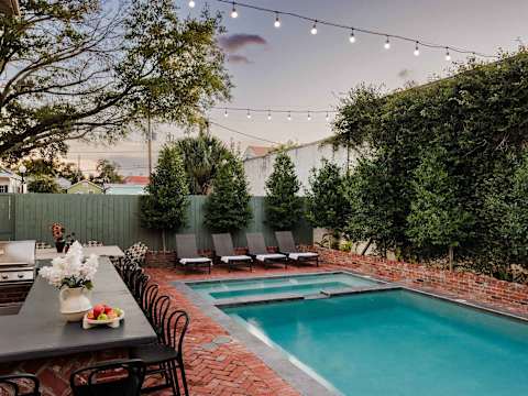 Grand 8BR NOLA Estate | Heated Pool & Spa photo 47