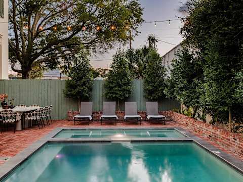 Grand 8BR NOLA Estate | Heated Pool & Spa photo 48