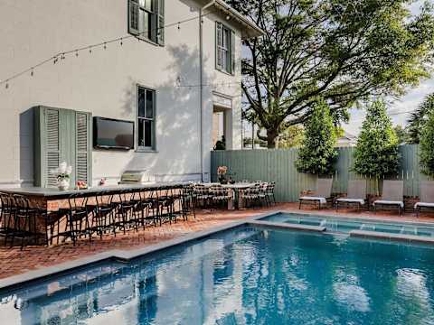 Grand 8BR NOLA Estate | Heated Pool & Spa photo 51