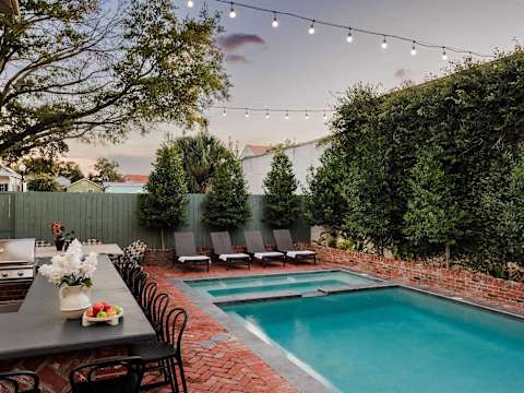 Grand 8BR NOLA Estate | Heated Pool & Spa photo 49