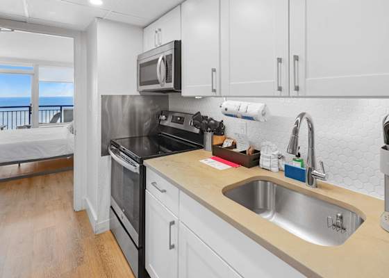 Save time & money by utilizing the fully equipped kitchen to make your own breakfast - leaving even more time to hit the beach!