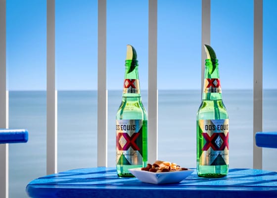 Cheers to breathtaking ocean views! Savor refreshing drinks and snacks on your private balcony as the sea breeze and endless blue horizon set the perfect vibe for your getaway. Relax, unwind, and enjoy every moment of this seaside retreat.