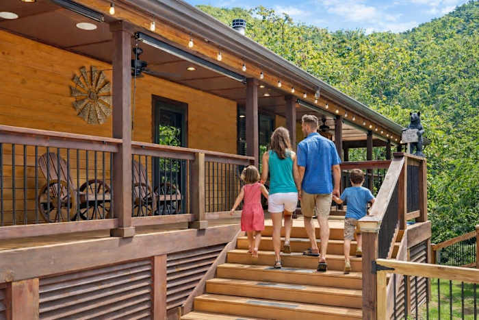 Secluded Luxury Cabin w/ Hot Tub & Yard photo 5