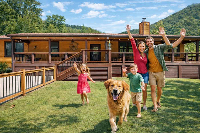 Secluded Luxury Cabin w/ Hot Tub & Yard photo 2