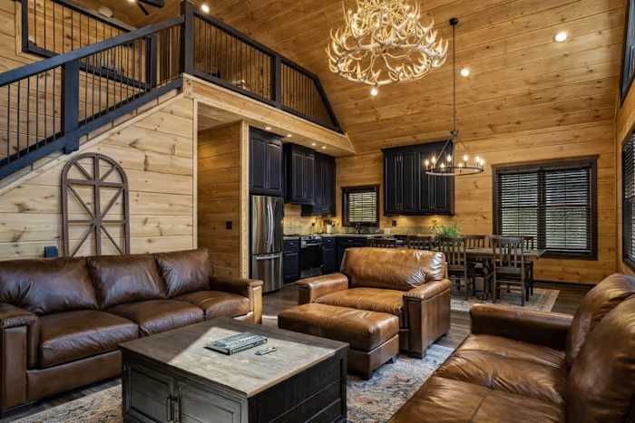 Luxury Cabin w/ Hot Tub & Smoky Mountain Views photo 5
