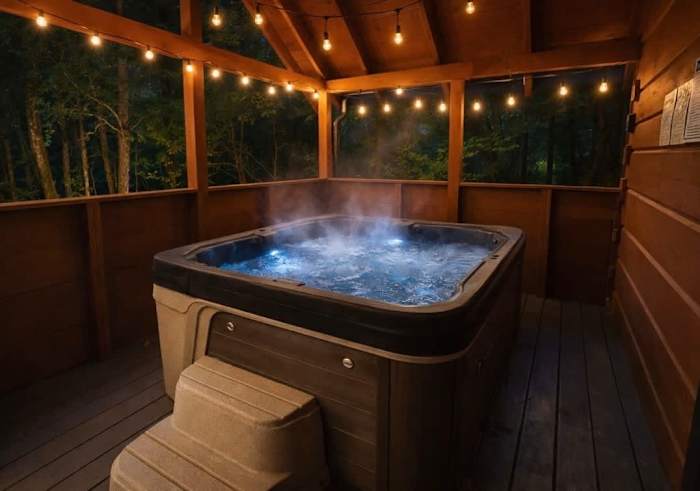 Charming Smoky Mtn Cabin w/ Hot Tub & Arcade photo 2
