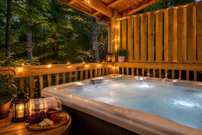 Cozy 3BR Cabin w/ Hot Tub photo 2