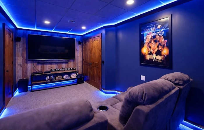 Luxury Cabin w/ Theater + Arcade + Views photo 3
