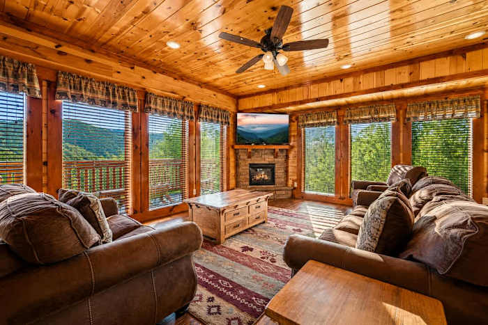 Luxury Cabin with Indoor Pool photo 3