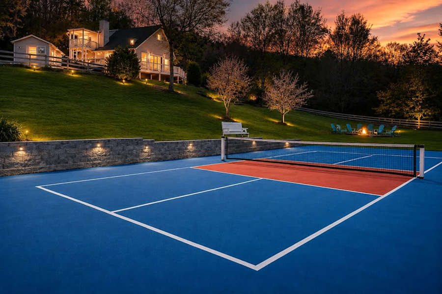 Luxe 2BR Cabin Private Pickleball