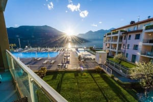 4 bedroom Italian Lakes apartment rental with pool