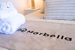 Cozy sleeping spot with clean, crisp sheets