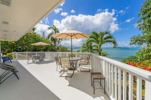 Relax on the deck with a stunning ocean views