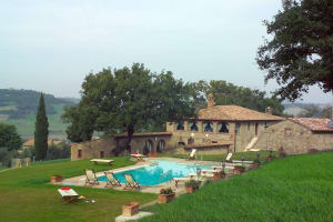 Pienza villa rental with pool