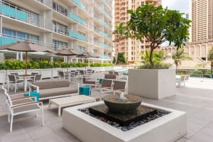 Clean and cozy lounge area to enjoy