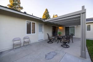 Spacious backyard for outdoor fun