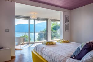 Luxury Lake Maggiore villa with pool and gym