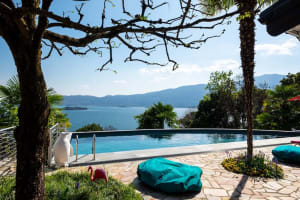 Luxury Lake Maggiore villa with pool and gym