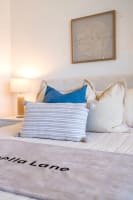 Cozy sleeping spot with clean, crisp sheets