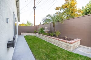 Spacious backyard for outdoor fun
