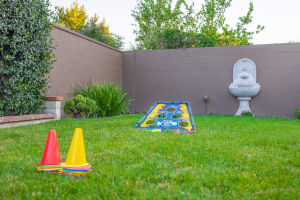 Safe and open play space for kids