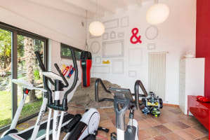 Luxury Lake Maggiore villa with pool and gym