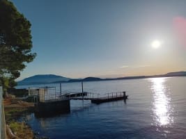 Large lakeside villa