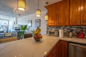 Well-equipped compact kitchen with all essentials