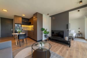 Chic Santiago Apt with Balcony for 2 Guests