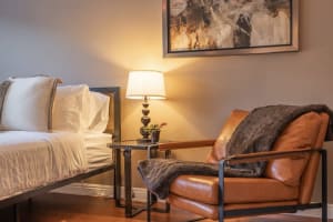 Stylish corner seat for relaxation