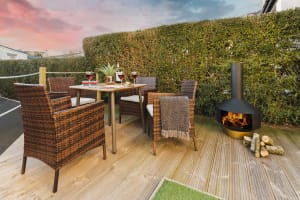 Garden - Seating and Fire Pit