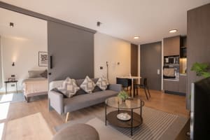 Steps from the Metro | City Gem Modern Retreat