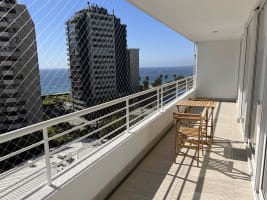 Viña del Mar: Apartment with sea views and balcony