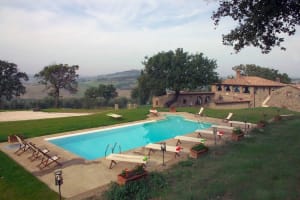 Pienza villa rental with pool