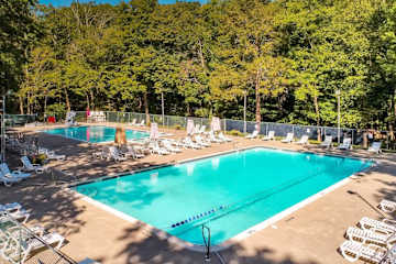 Poolside paradise! Dive in, cool off, and soak up the vibes—community amenities at their best!