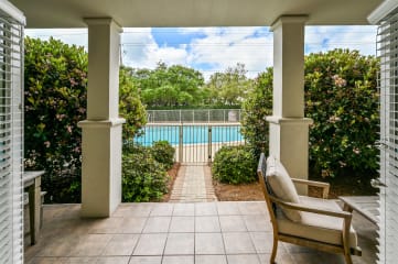 Pool Right Outside Porch!